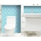 Homeroots 7 x 7 in. Aqua Gerber Removable Peel & Stick Tiles 400388 - alternate 2
